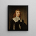 Portrait of Dirck van Egmond van de Nijenburg 1614-1663 - David Bailly — framed artwork on a wall