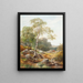 À Glen Falloch - David Bates — framed artwork on a wall