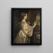 La Reine Christine de Suède - David Beck — framed artwork on a wall