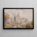 Plans for the Extension of Mauldsie Castle Lanarkshire - David Bryce — framed artwork on a wall