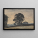 Landscape with Trees - David Charles Read — framed artwork on a wall