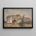 Landscape with Trees - David Charles Read — framed artwork on a wall