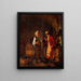 The Wine Merchant - David Col — framed artwork on a wall