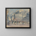 A religious procession - David Cox — framed artwork on a wall