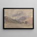 Capel Curig, Caernarvonshire, Wales - David Cox — framed artwork on a wall