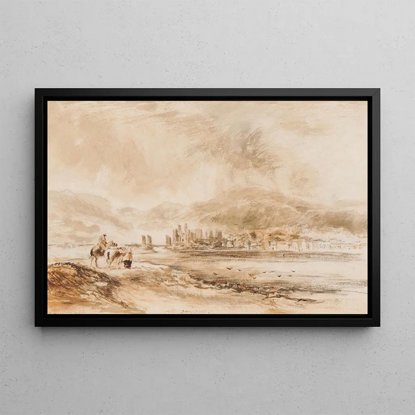 Conway Painting - David Cox — framed artwork on a wall