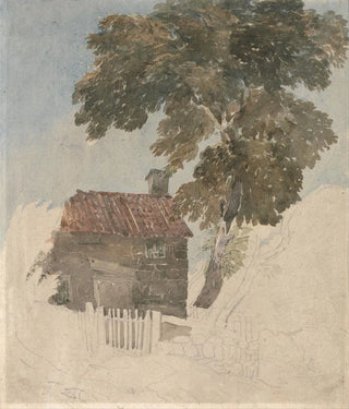 David Cox - Cottage and Trees.webp