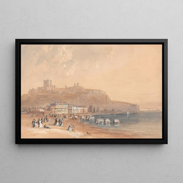 Douvres - David Cox — framed artwork on a wall