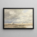 En route to the hayfield - David Cox — framed artwork on a wall
