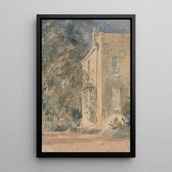 Greenfield House Painting - David Cox — framed artwork on a wall