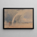 Les sables de Morecambe - David Cox — framed artwork on a wall