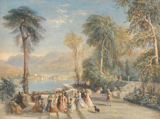 Windermere pendant la régate - David Cox — artwork view