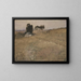 A Summer Evening - David Davies — framed artwork on a wall