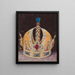 The Crown of Rudolf II - David Hartmann — framed artwork on a wall