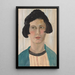 Arabella Painting - David Herbert Lawrence — framed artwork on a wall