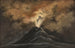a Night Eruption Volcano - David Humbert de Superville — artwork view