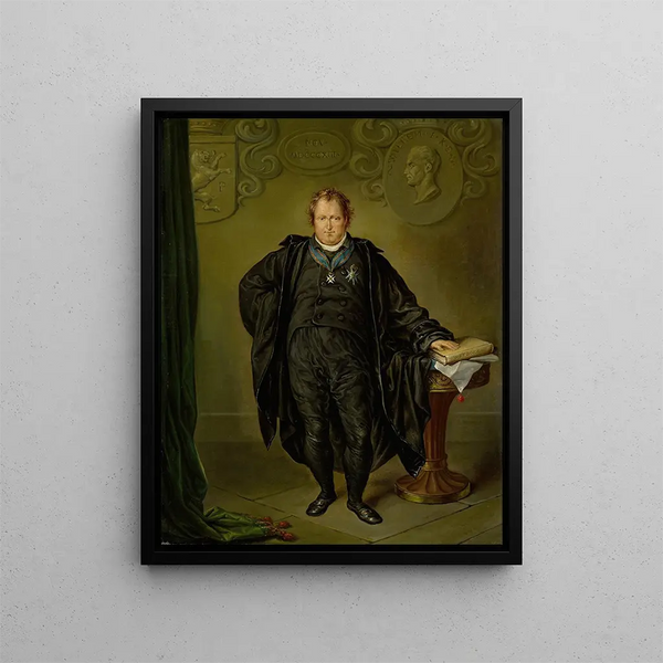Johan Melchior Kemper 1776-1824 Jurist and Statesman - David Humbert de Superville — framed artwork on a wall