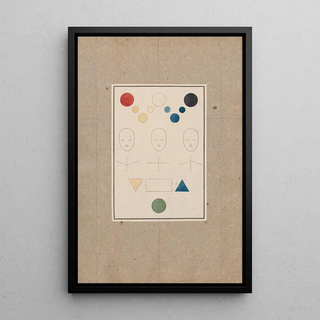 Plate I of the Essay on Sensitive Signs - David Humbert de Superville — artwork view