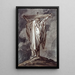 The Christ Crucified Covered with a Veil - David Humbert de Superville — framed artwork on a wall