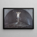 The Crucifixion - David Humbert de Superville — framed artwork on a wall