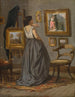 A lady in the workshop - David Jacobsen — artwork view