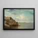 Near Noroton, Connecticut - David Johnson — framed artwork on a wall