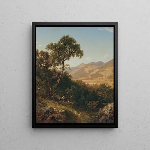 near Shelburne, Vermont - David Johnson — framed artwork on a wall