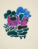 Abstraction based on floral shapes III - David Kakabadze — artwork view