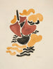 Abstraction based on floral shapes IV - David Kakabadze — artwork view