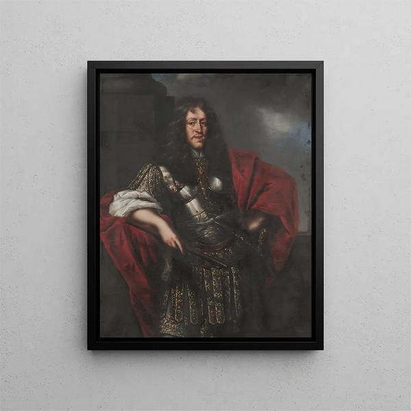 Adolf Johan te 1629-1689 Count Palatine of Zweibrücken Duke of Stegeborg - David Klöcker Ehrenstrahl — framed artwork on a wall
