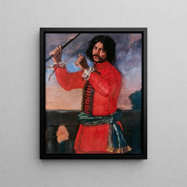 Hindrik Hasenberger - David Klöcker Ehrenstrahl — framed artwork on a wall