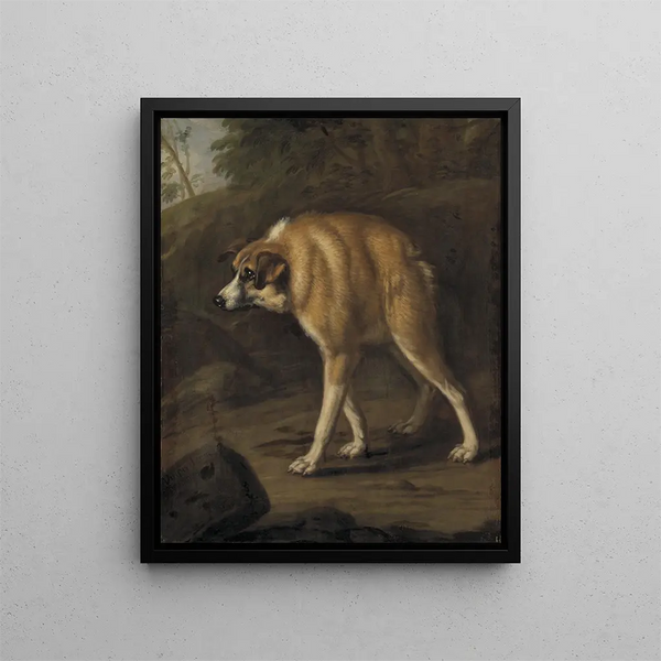 Dog Missbildad - David Klöcker Ehrenstrahl — framed artwork on a wall