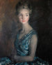 Blue and Silver Painting - David Muirhead — artwork view