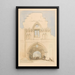 Abbey of Aberothock - David Roberts — framed artwork on a wall