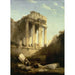 Baalbek Ruins of the Temple of Bacchus - David Roberts — artwork view
