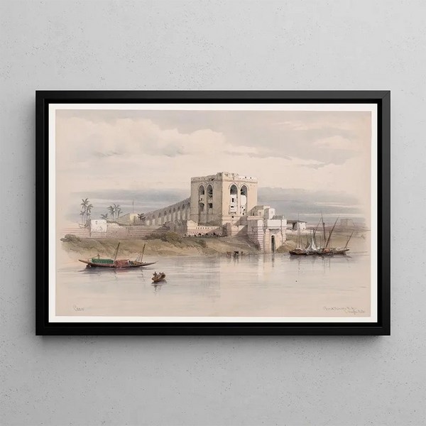 Cairo - David Roberts — framed artwork on a wall