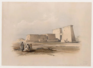 Dakke in Nubia, 14 November 1836 - David Roberts — artwork view