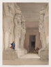 Temple fouillé de Gyrshe Gerf Hussein en Nubie - David Roberts — artwork view