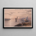 Hager Selsilis, Gebel el-Silsila - David Roberts — framed artwork on a wall