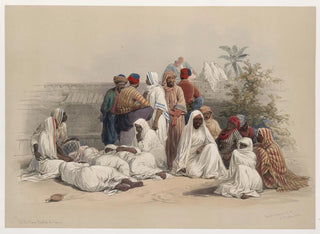 Dans le marché aux esclaves au Caire - David Roberts — artwork view