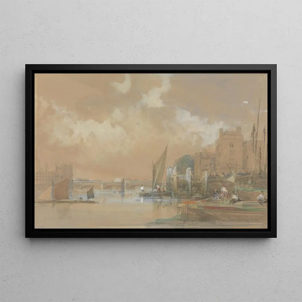 Lambeth - David Roberts — framed artwork on a wall