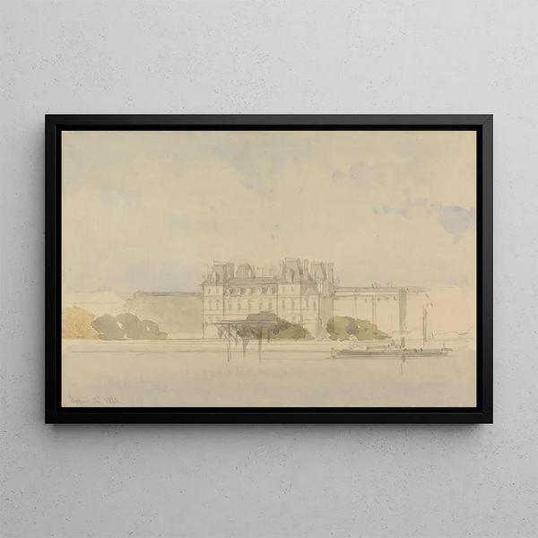 Maison Montague, Whitehall - David Roberts — framed artwork on a wall