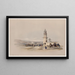 Siout Asyut Upper Egypt - David Roberts — framed artwork on a wall