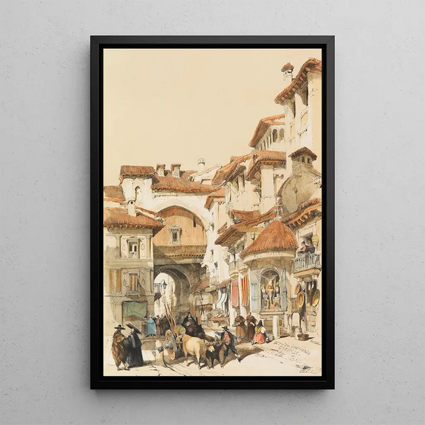 Reproduction of the painting Sketches in Spain - David Roberts