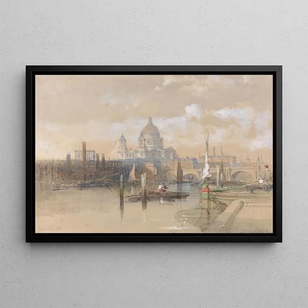 Saint Paul - David Roberts — framed artwork on a wall