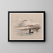 Temple of Amada in Nubia - David Roberts — framed artwork on a wall
