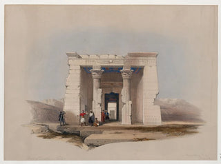 Temple of Dandour, Nubia - David Roberts — artwork view