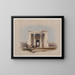 Temple of Dandour, Nubia - David Roberts — framed artwork on a wall