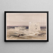 Temple of Edfu Idf ancient Appolinopolis Upper Egypt - David Roberts — framed artwork on a wall