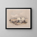 Temple of Wadi Saboua - David Roberts — framed artwork on a wall